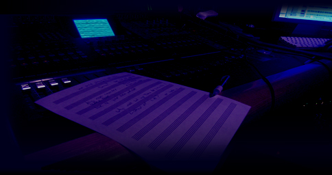 Recording Studio at Night